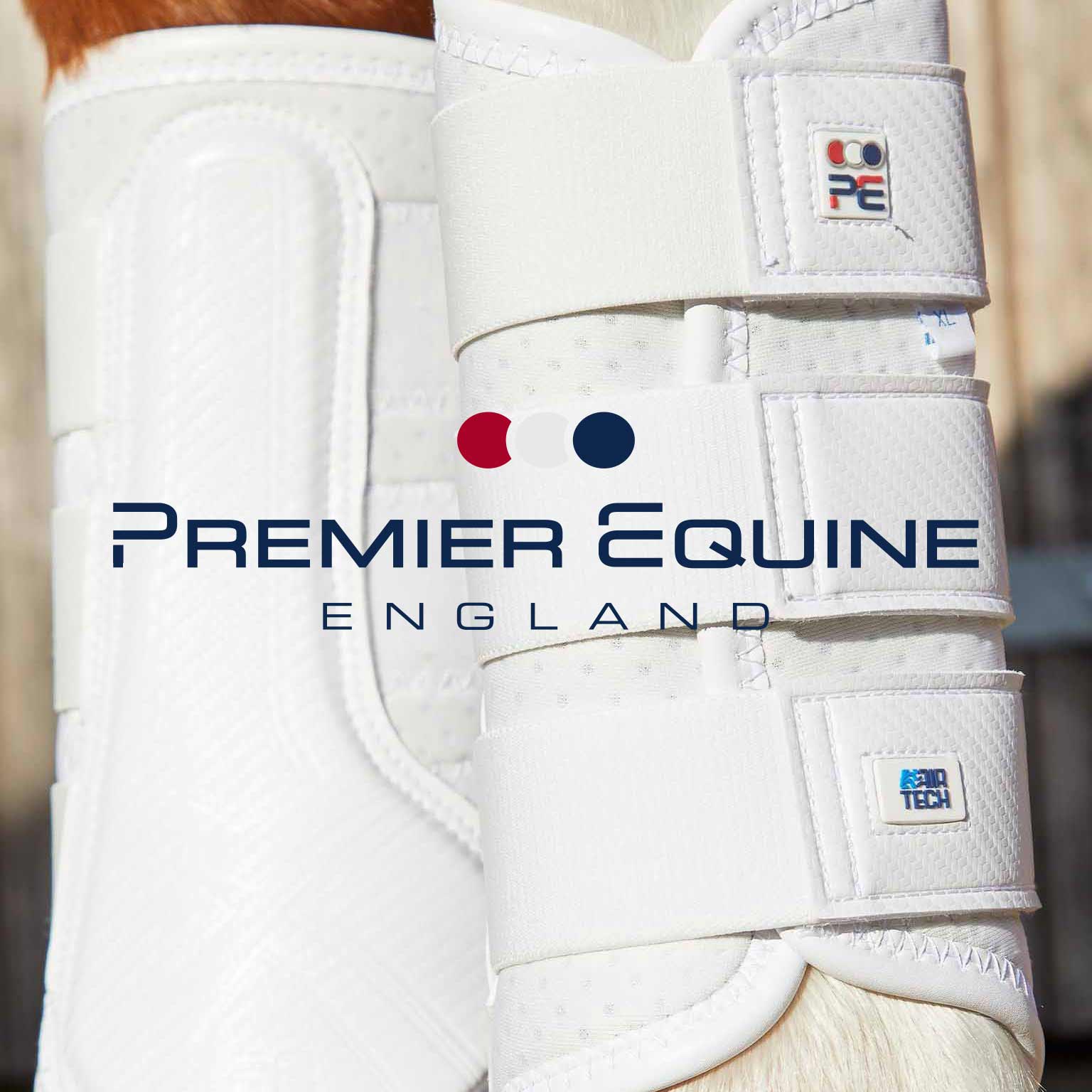 Guêtres Kevlar Airtechnology, marron - Premier equine – Crin d