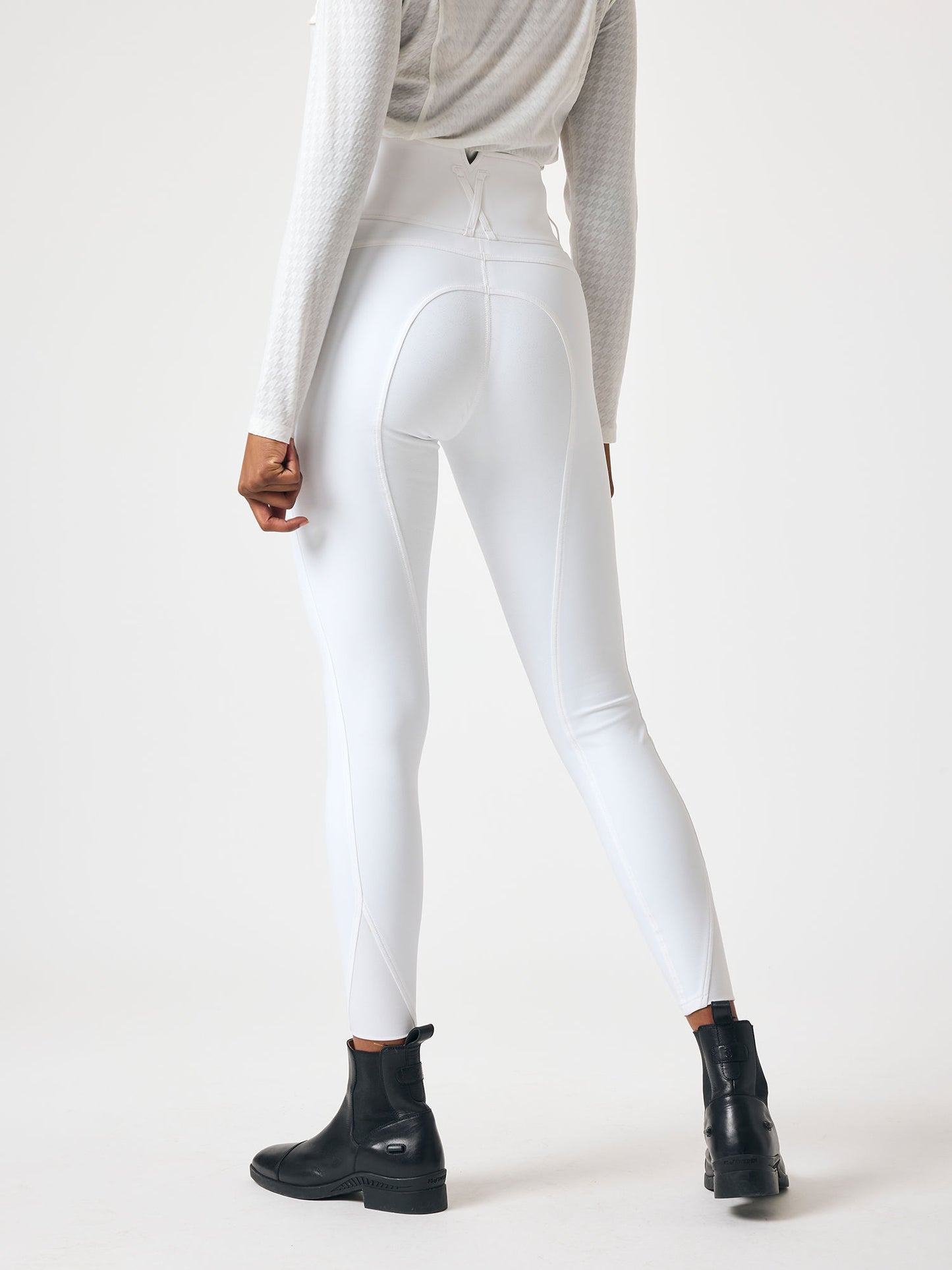 Pantalon Charlotte, full grip, Blanc - Ps of Sweden Spring / Summer 25