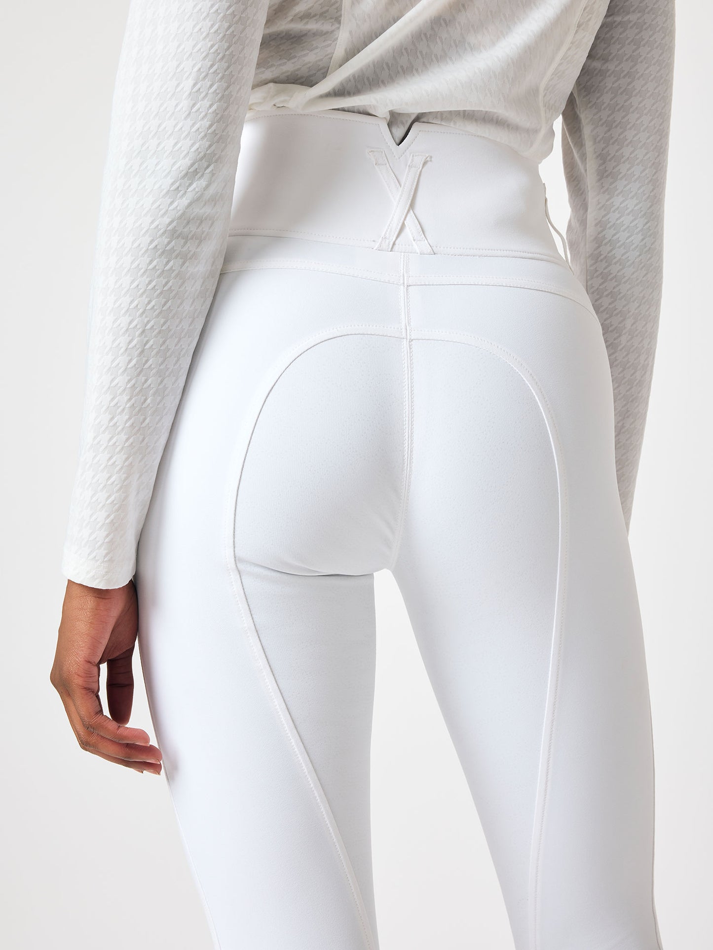 Pantalon Charlotte, full grip, Blanc - Ps of Sweden Spring / Summer 25