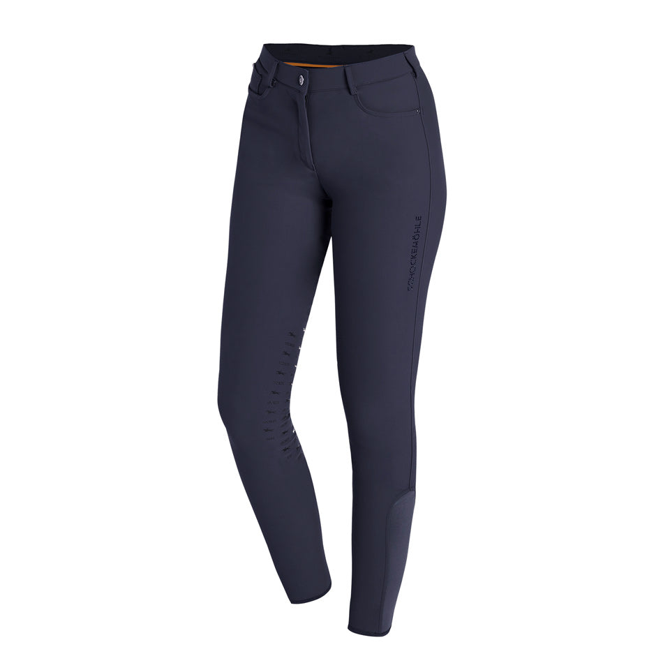 Pantalon Livia, genoux grip, Navy - Schockemöhle Sports