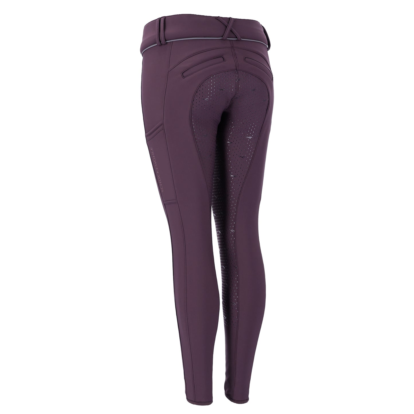 Pantalon Carla winter, full grip, Deep mauve - Schockemohle AW24