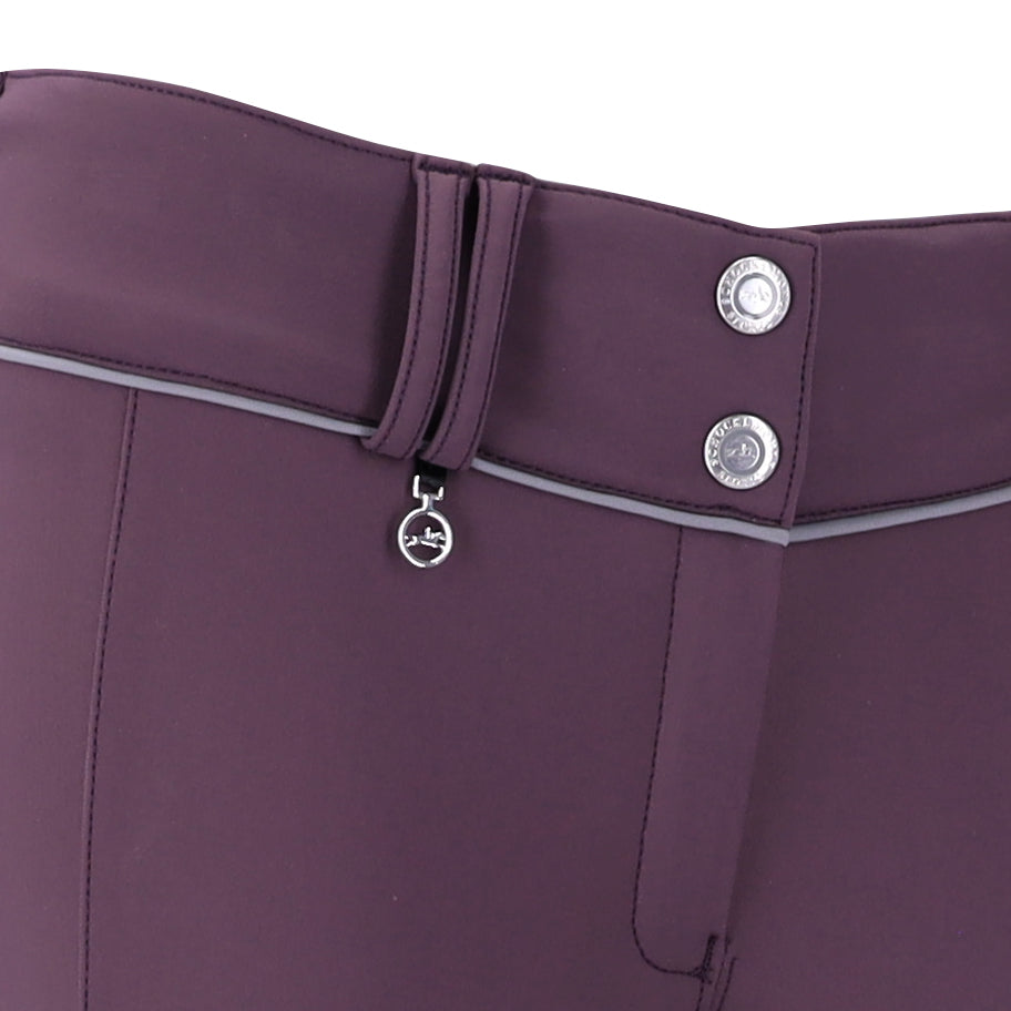 Pantalon Carla winter, full grip, Deep mauve - Schockemohle AW24