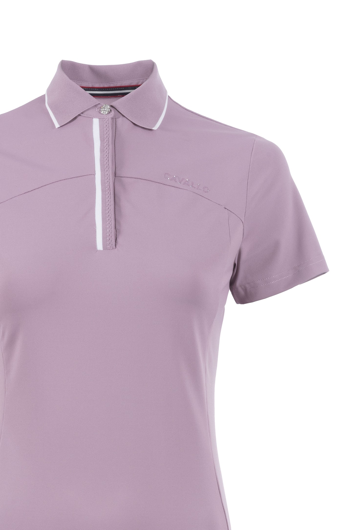 Caval Pique polo, Dusty rose - Cavallo SS24