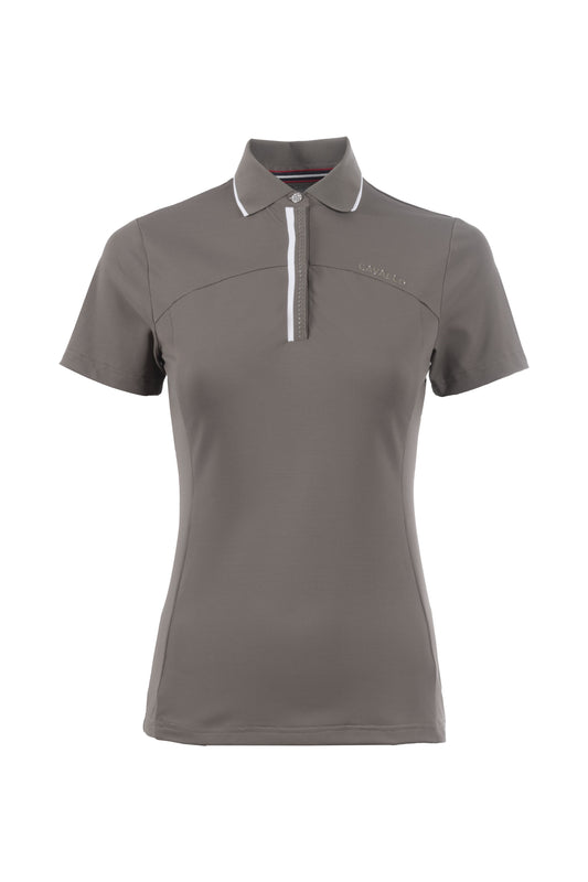 Caval Pique polo, Sepia olive - Cavallo SS24