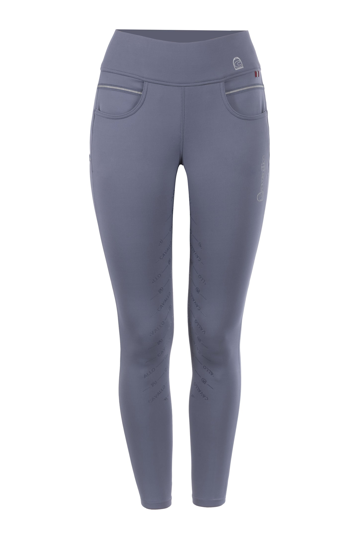 Legging Cavalliz grip RL, blue shadow - Cavallo SS24