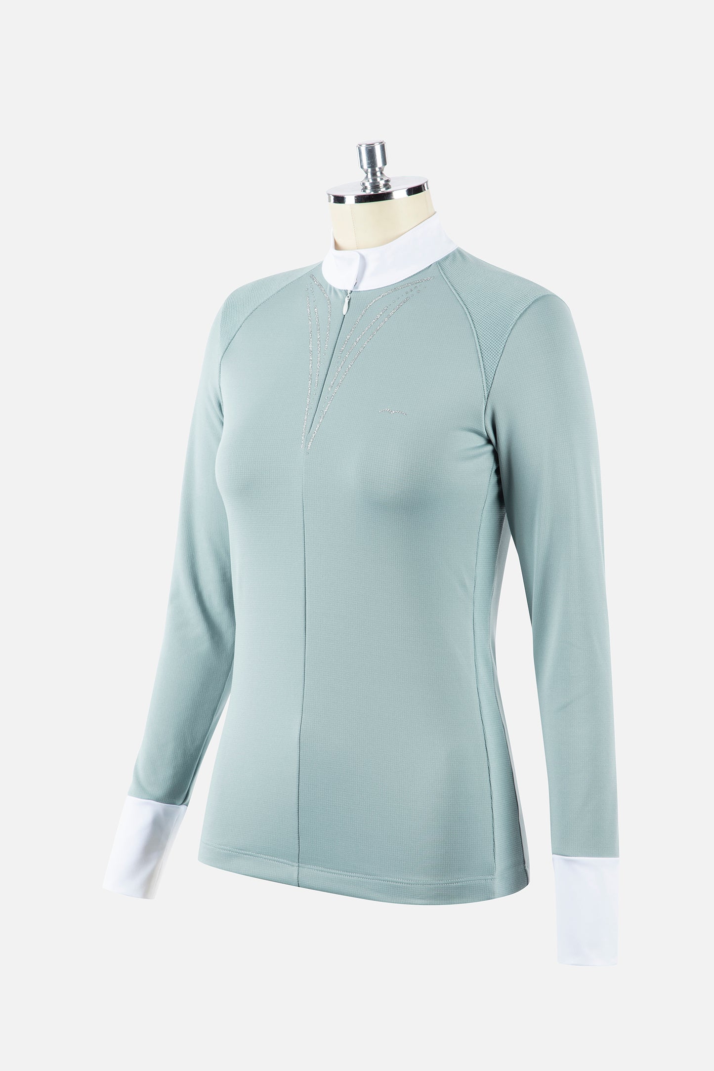 Polo de concours manche longues Backup,  Azzurro Cielo - Animo FW 24