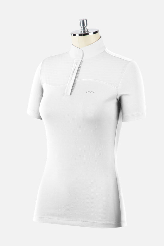 Polo de concours Bestow, blanc - Animo FW 24