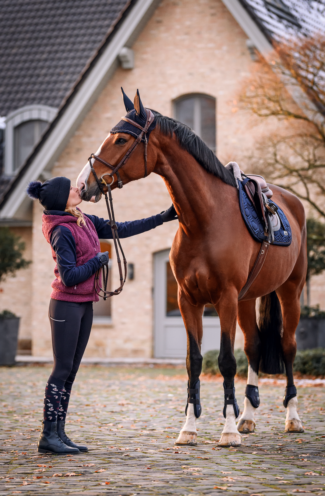 Gilet sans manches Cavalmeg, Dusty violet - Cavallo AW 24