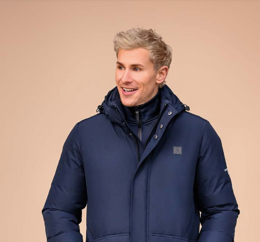 Parka homme Cavalmax, darkblue - Cavallo