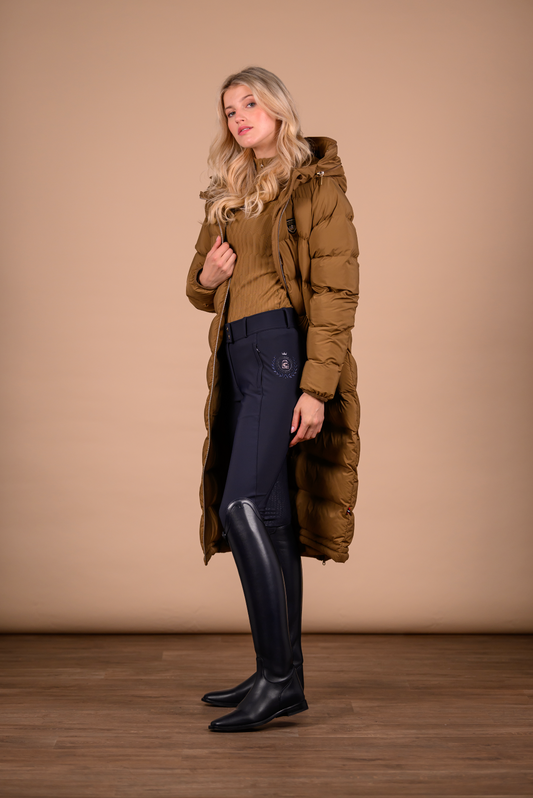 Manteau Cavallucy, Dark Caramel - Cavallo Premium Capsule AW 24