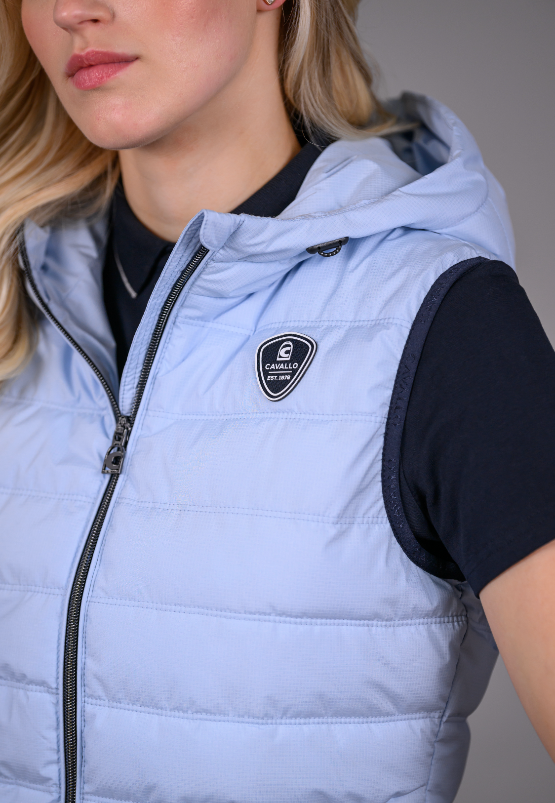 Bodywarmer Cavalnoria, Foggy blue - Cavallo Spring / Summer 25