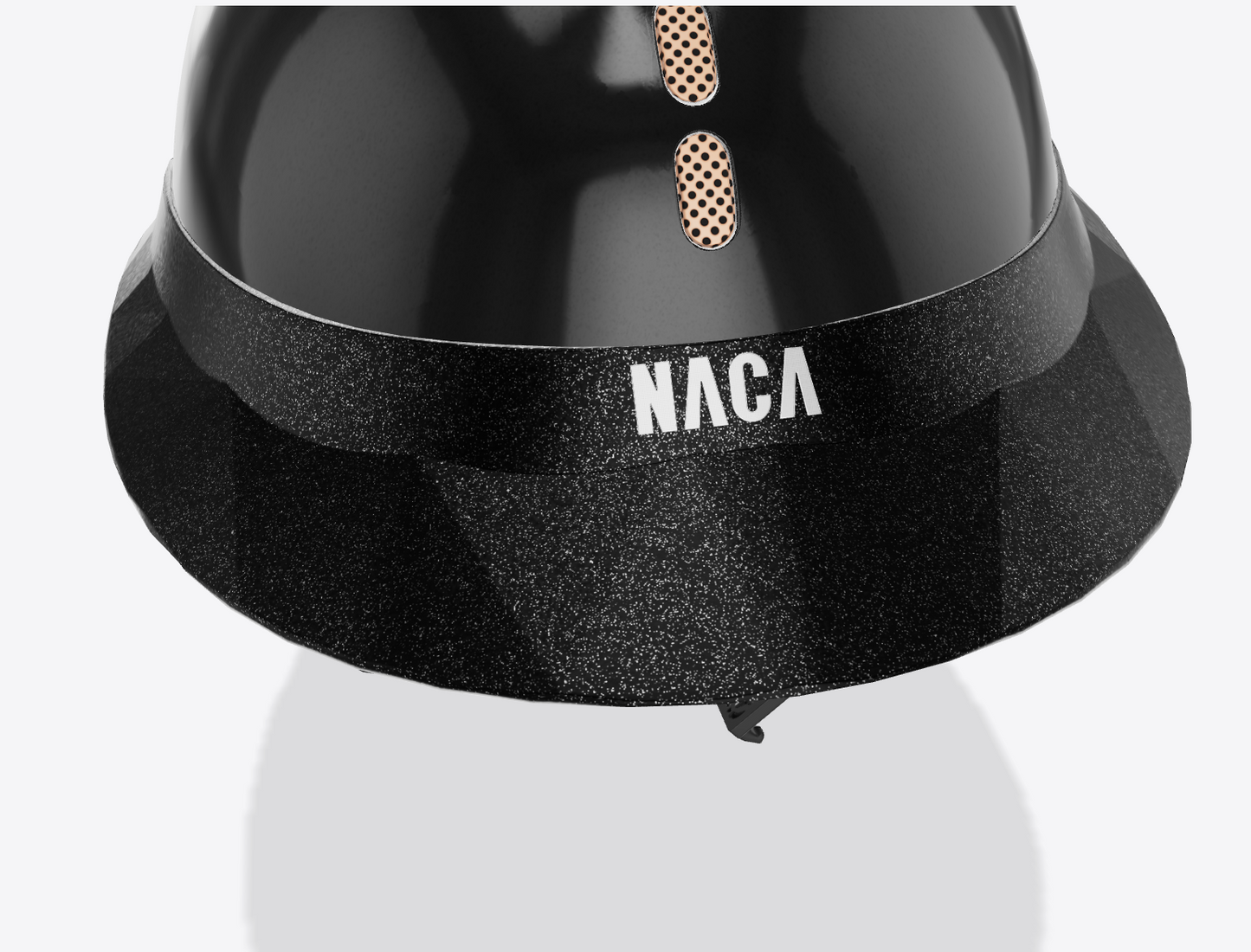 Casque Gravity S, Noir Onyx, Or Rose, brillant - NACA