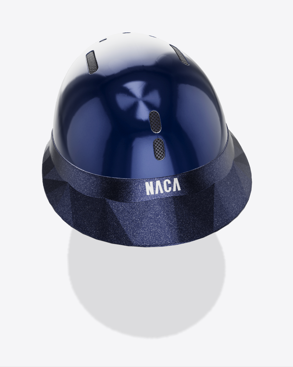 Casque Gravity XP, Bleu Saphir, Brillant - NACA