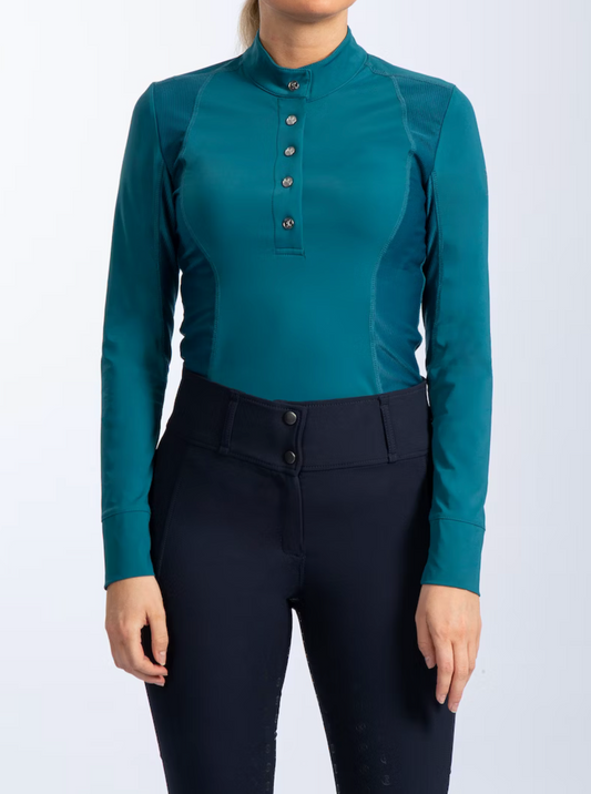 Base Layer Cecile , Petrol Blue - Ps of Sweden Fall 202
