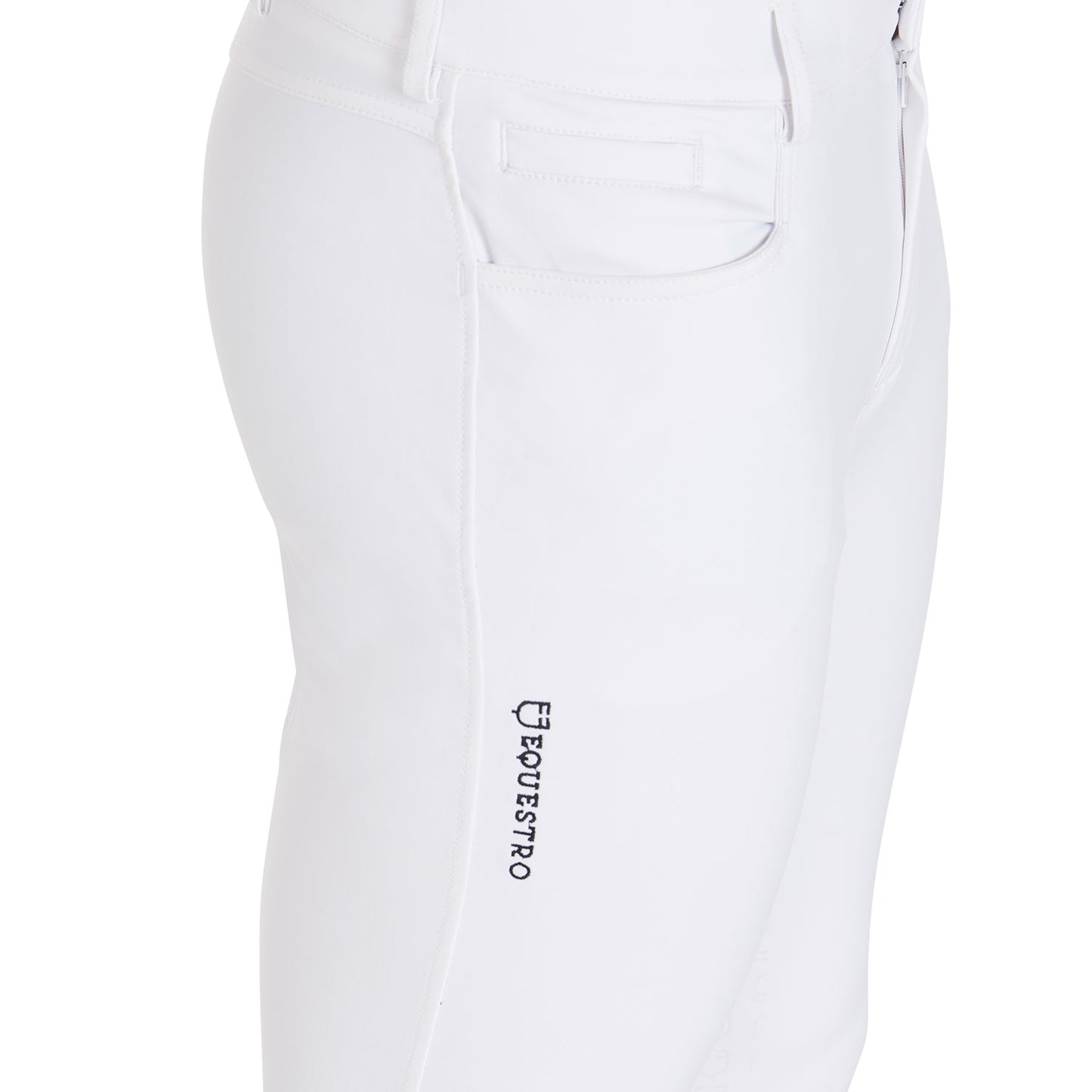 Pantalon hommes full grip, Blanc - Equestro