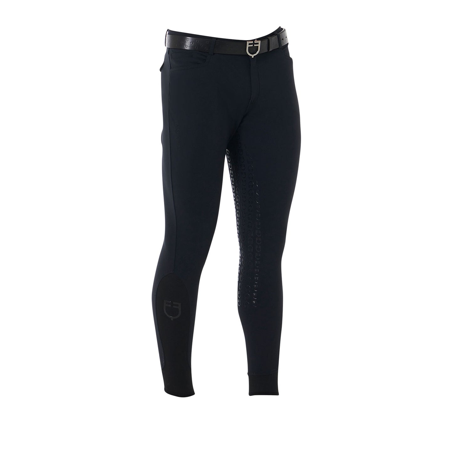 Pantalon Aria hommes full grip, Black - Equestro