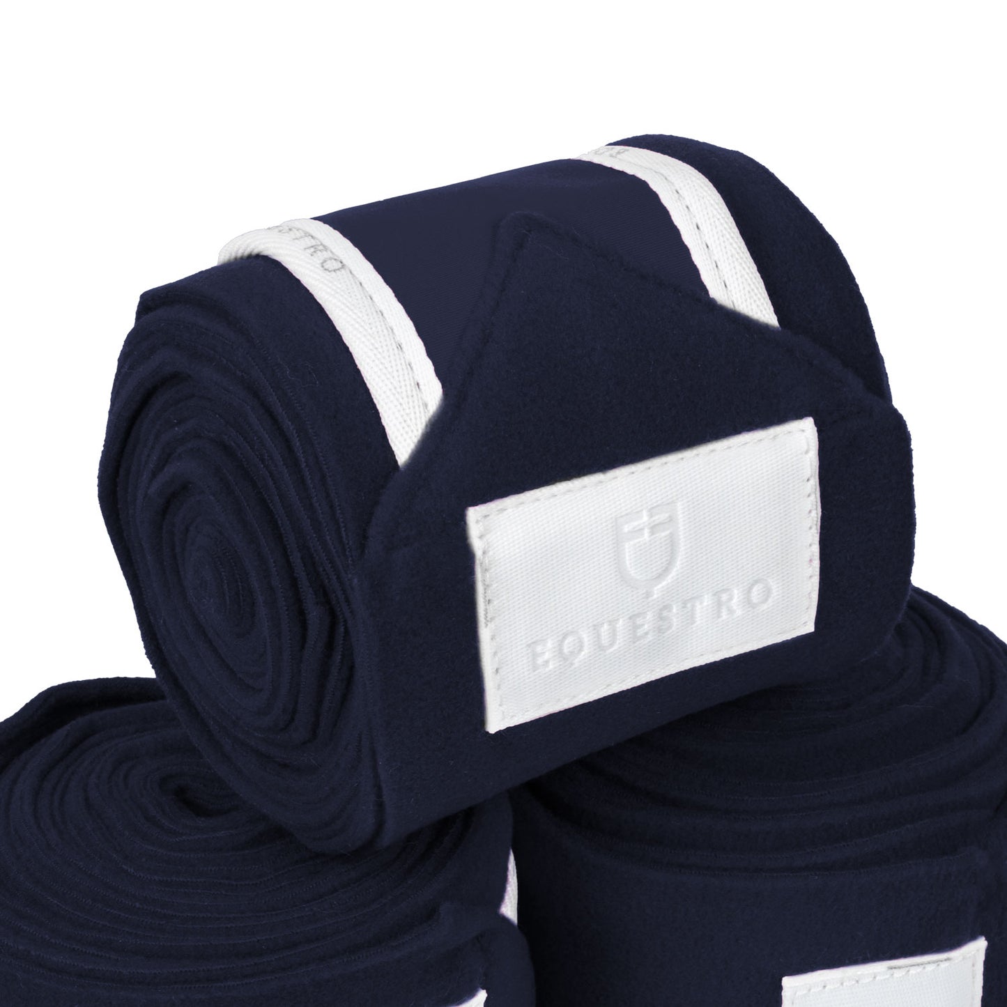 Bandes de polo, Navy / White - Equestro FW 24