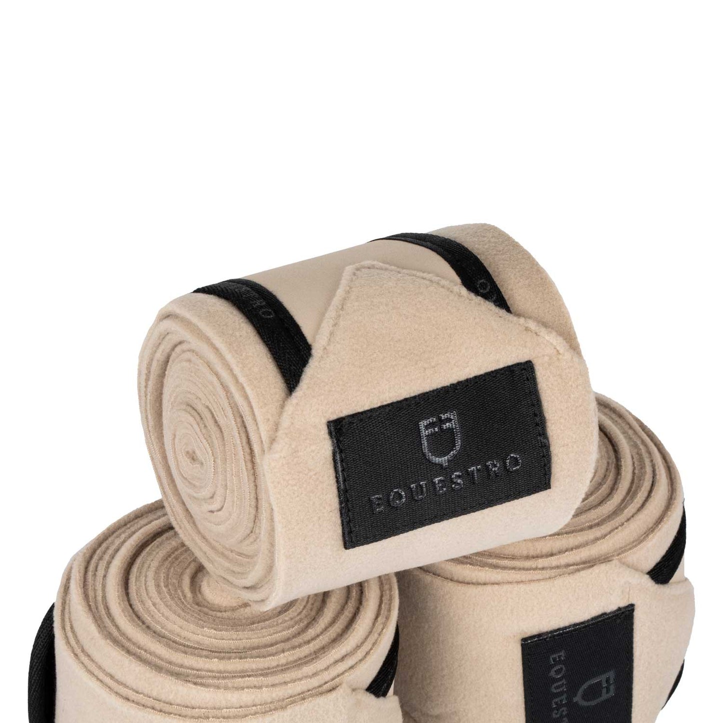 Bandes de polo, Sand / Black - Equestro