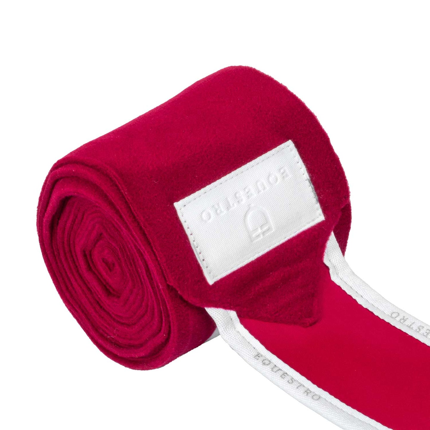 Bandes de polo, Wine / White - Equestro FW 24