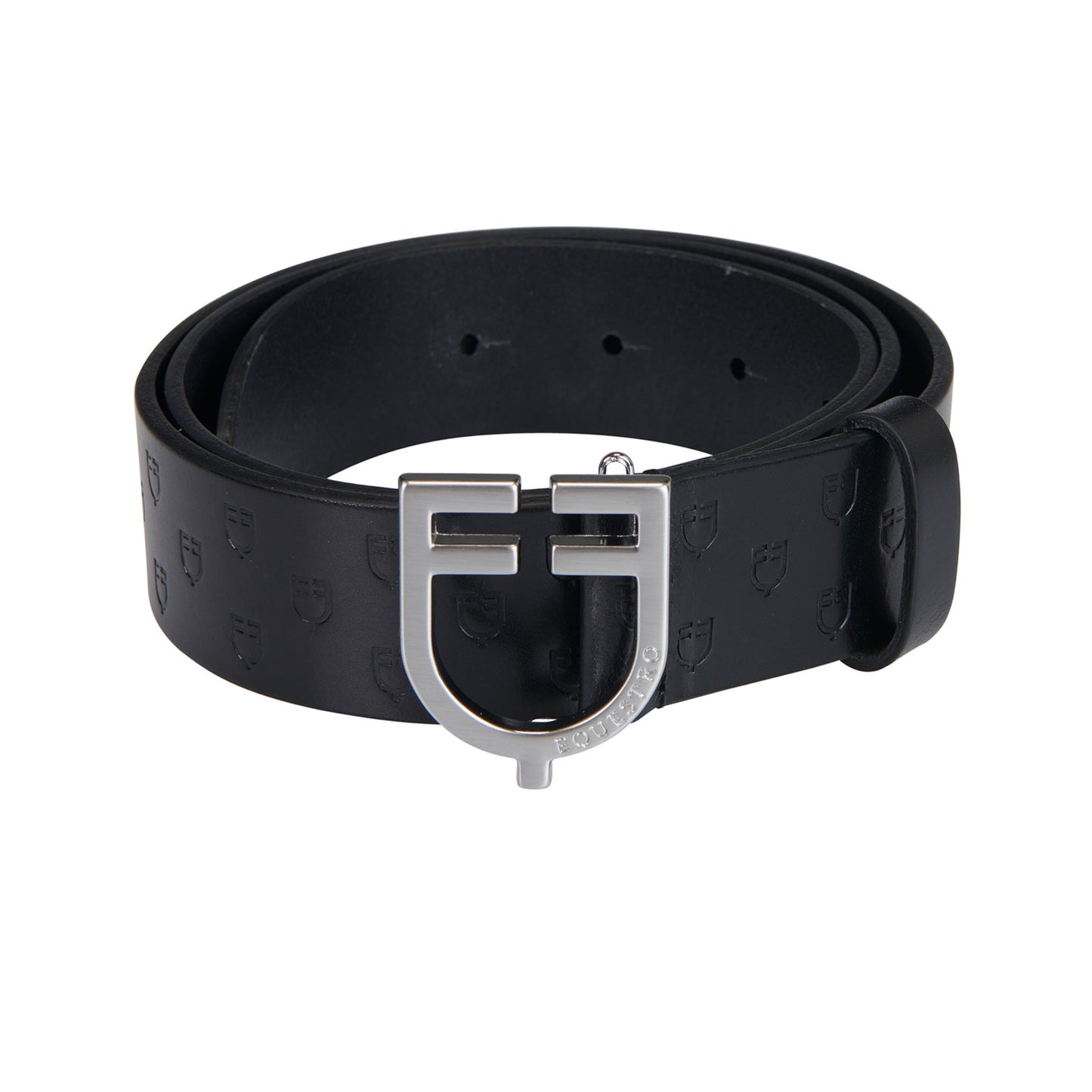 Ceinture en cuir avec logo - Equestro