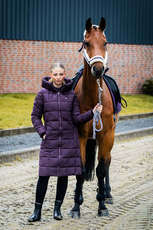 Manteau long SPKyra Style, Deep mauve - Schockemöhle AW 24