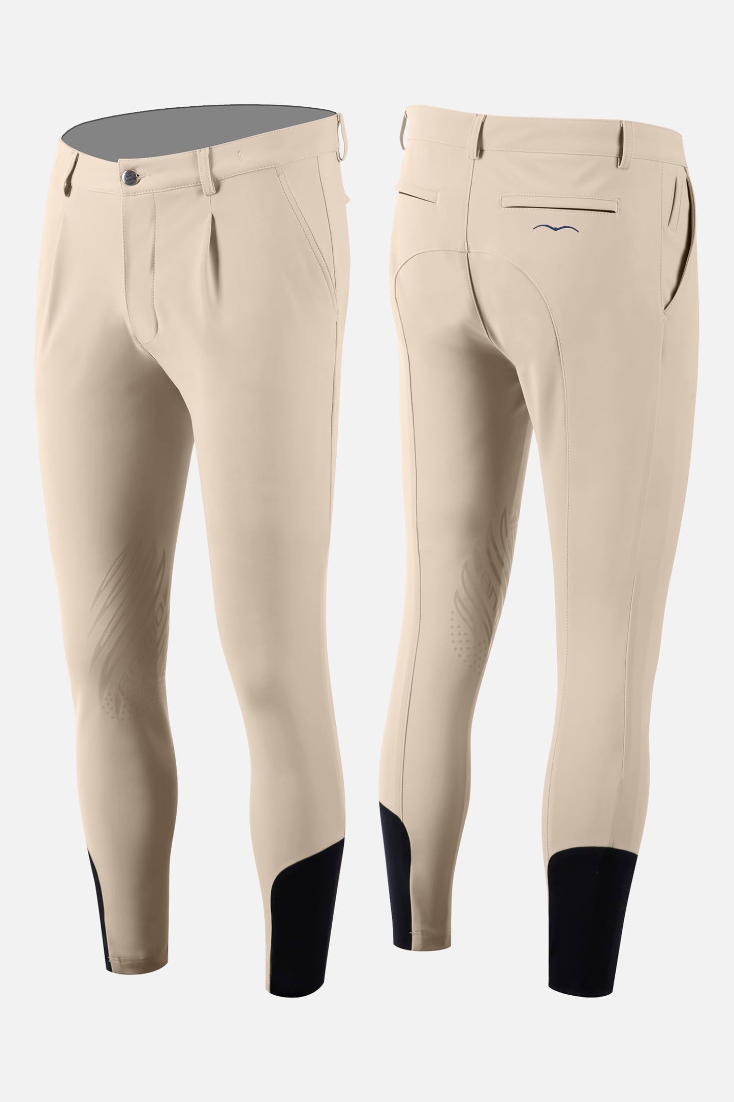 Pantalon homme à pinces Merc, beige - Animo FW 24