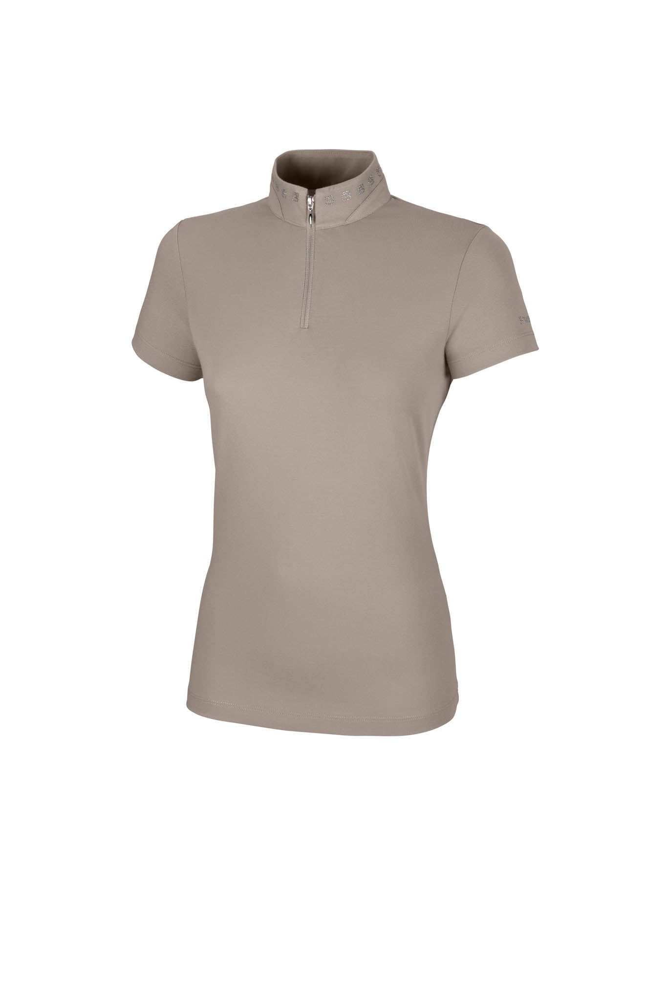 Polo Lasercut Shirt Soprts, Soft greige - Pikeur FS 2024