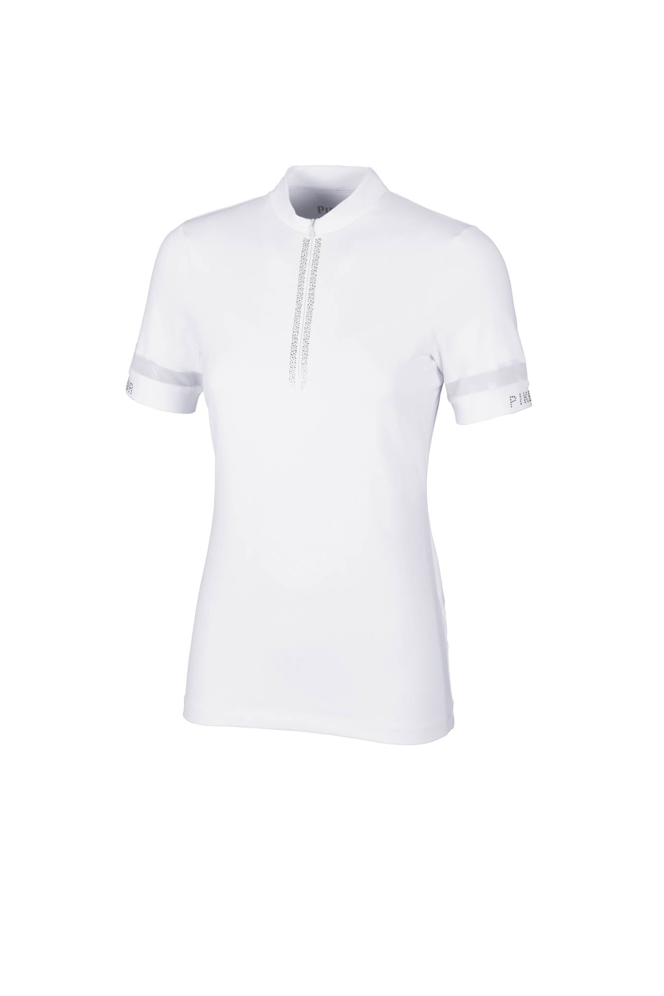 Zip shirt Selection, Blanc - Pikeur FS 2024