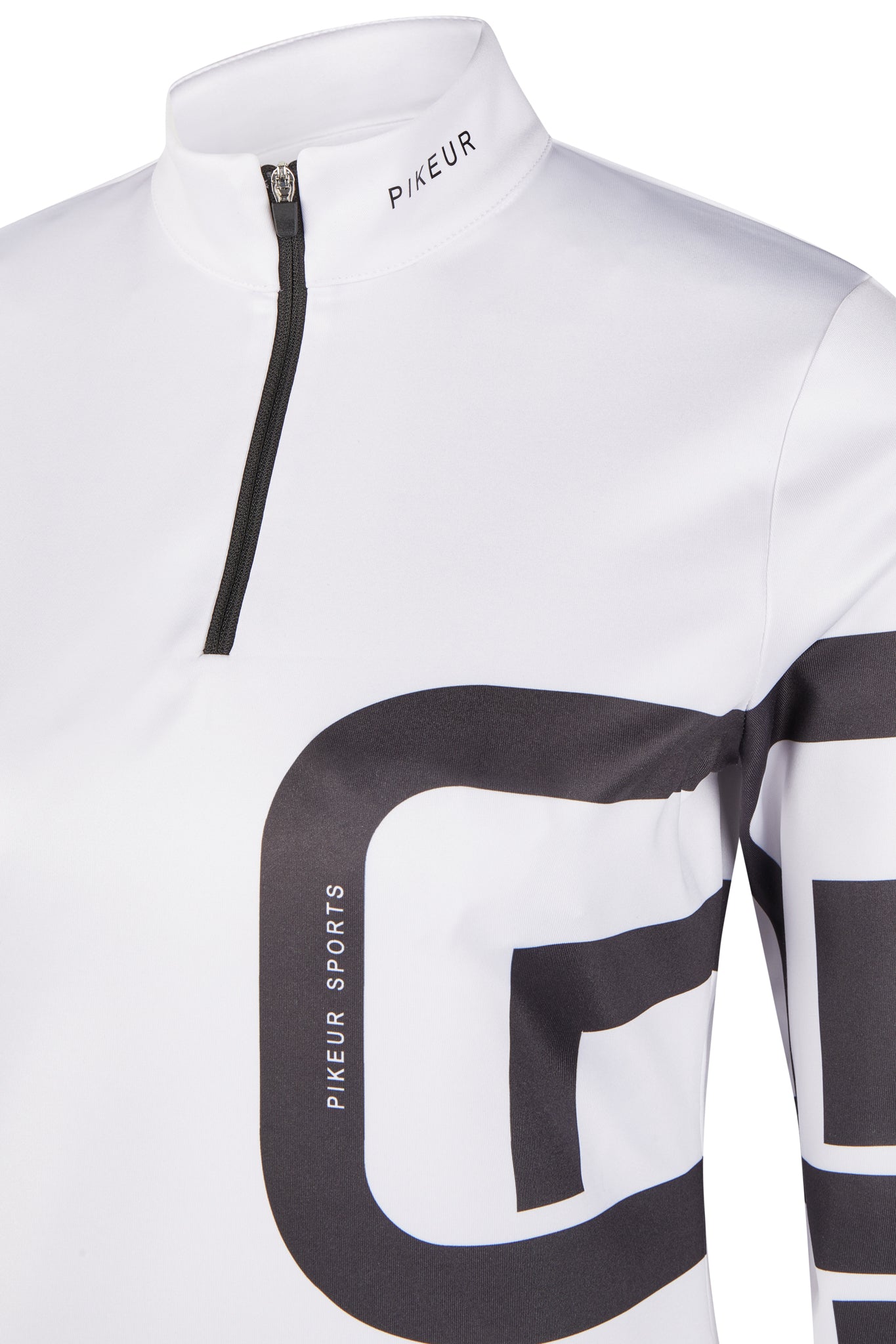 Icon shirt sports, White/Black - Pikeur AW 24