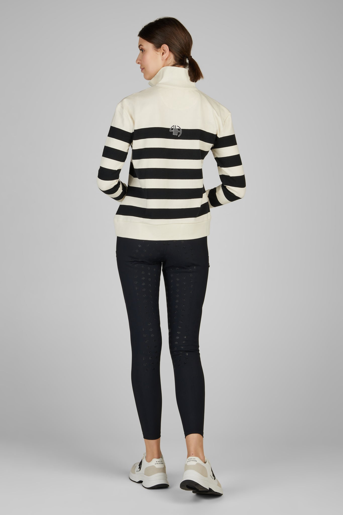 Sweater Athleisure, Off white / Black - Pikeur AW 24