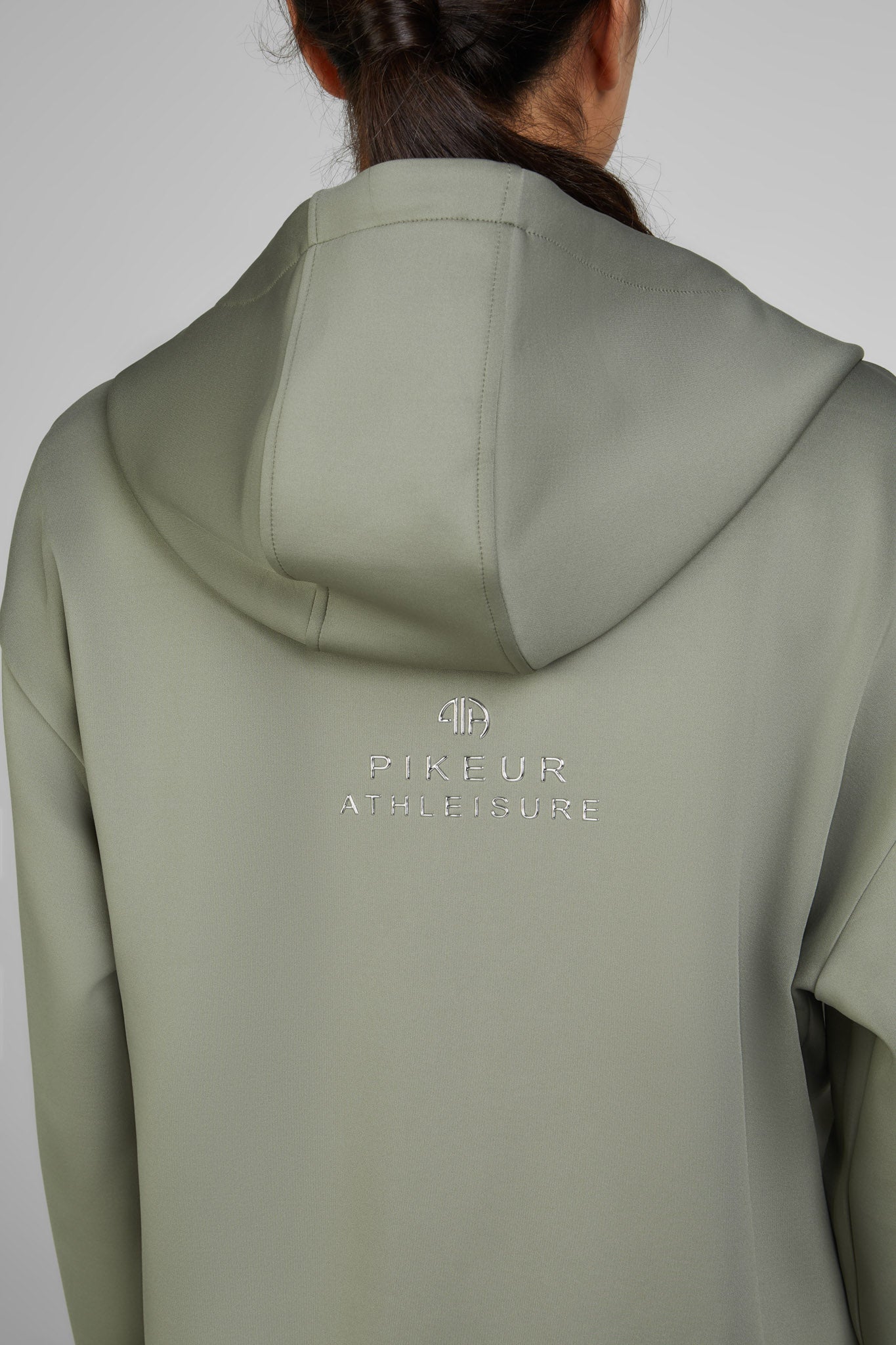 Hoody zip Athleisure, Light Moos - Pikeur Spring/Summer 25