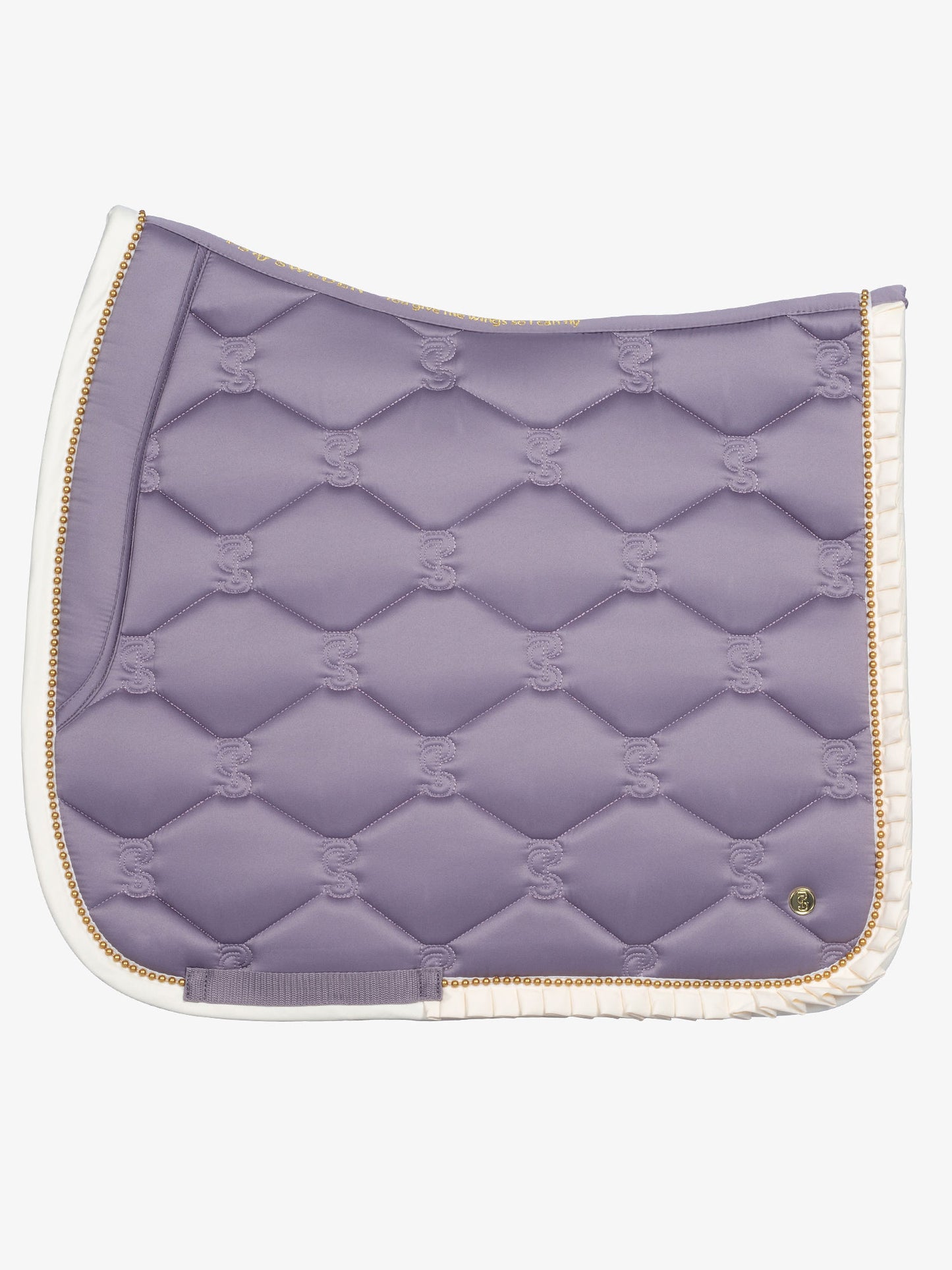 Tapis de dressage Ruffle Pearl, Lavender Grey - Ps of Sweden 2024