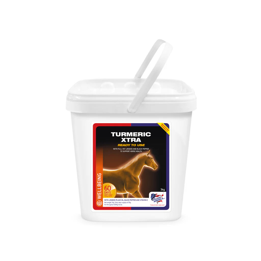 Turmeric XTRA, santé générale et mobilité, 3kg - Equine America