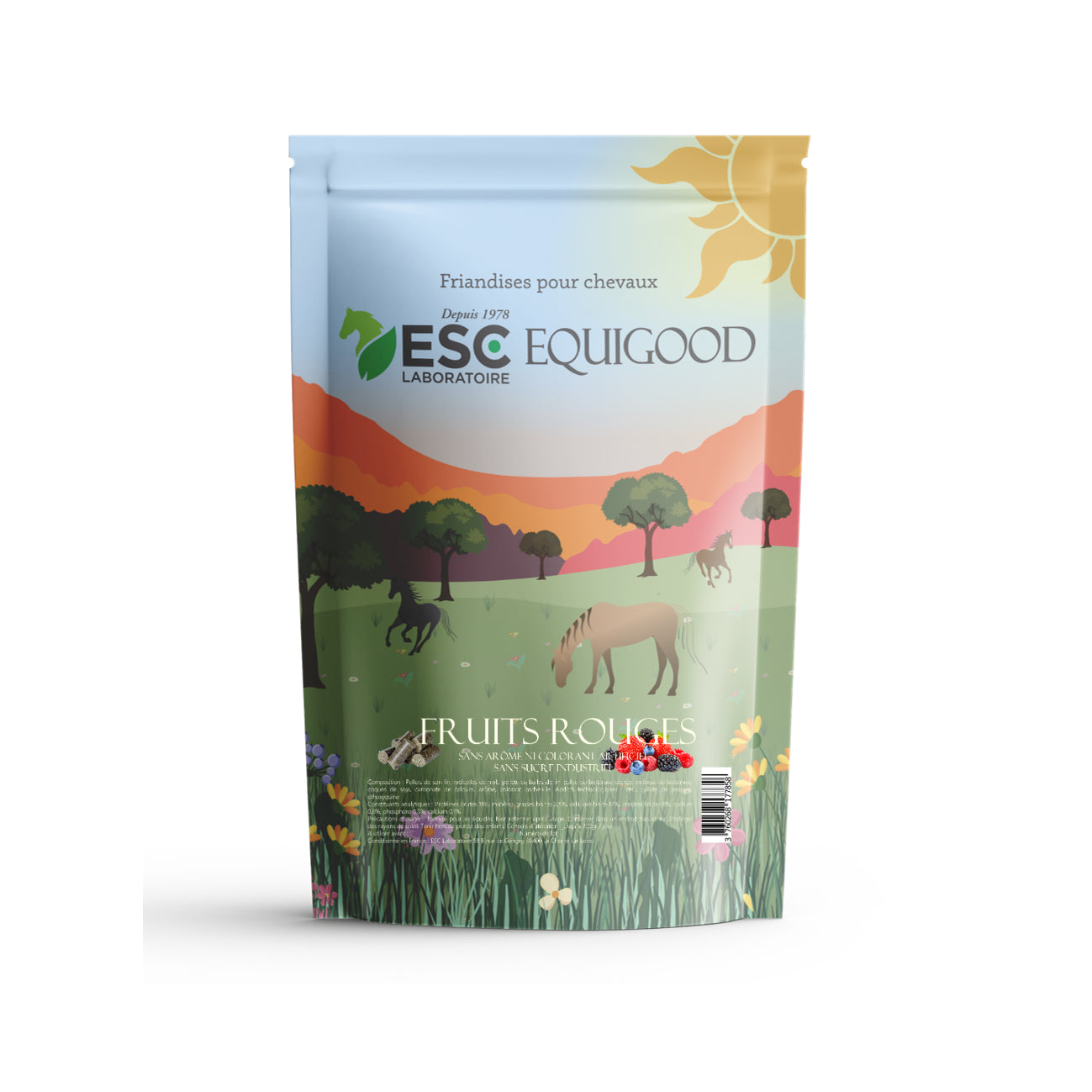 Equigood Fruits rouges - Friandises pour chevaux - ESC Laboratoire