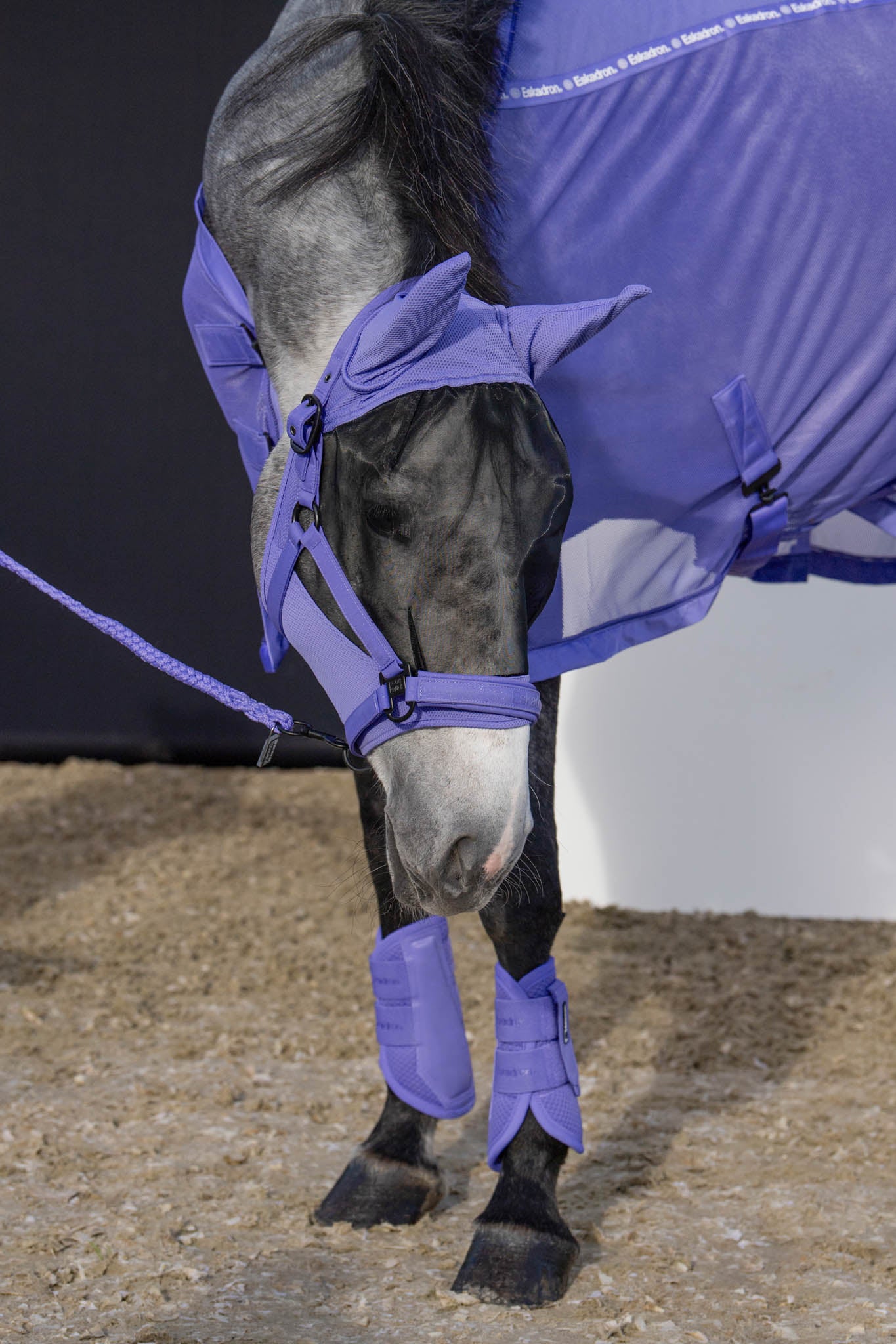 Masque Fly mask Dynairmesh, purple - Eskadron Dynamic SS 2024