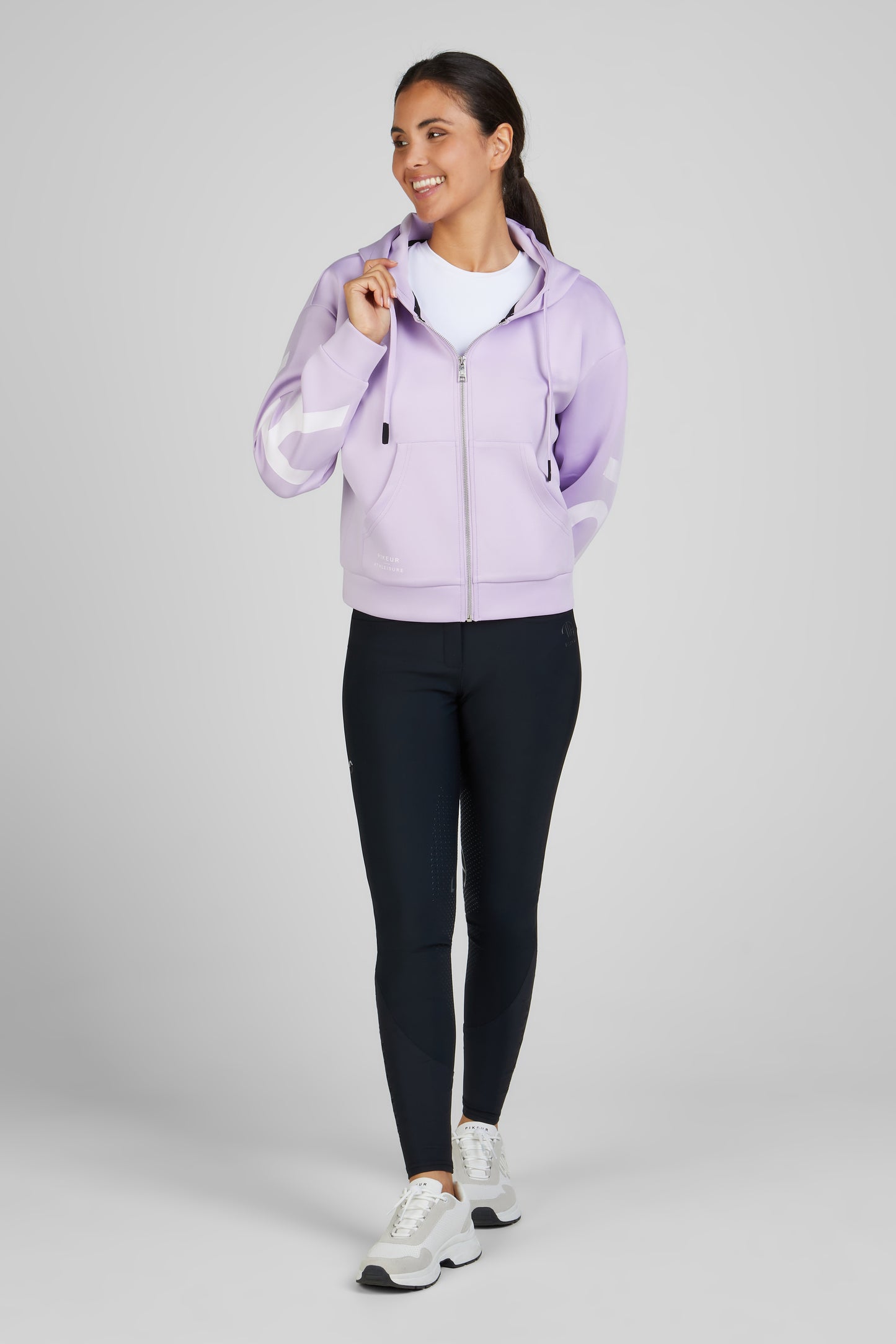 Hoody zip Athleisure,  Lavender Blush -  Pikeur Spring/Summer 25