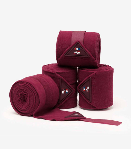 Bandes de polo Burgundy - Premier equine