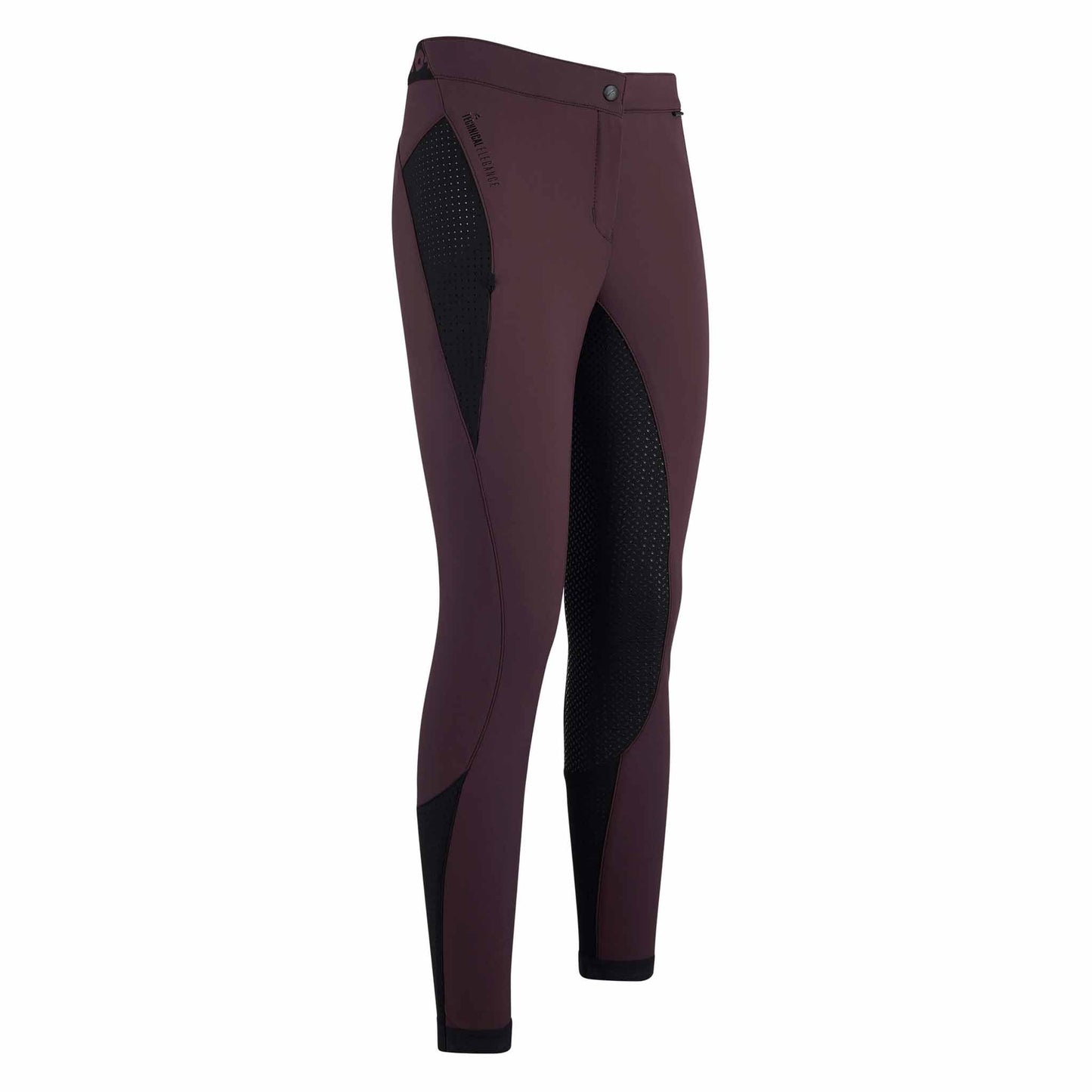 Pantalon d'equitation Asteria, Silicon FG Prune - Eurostar