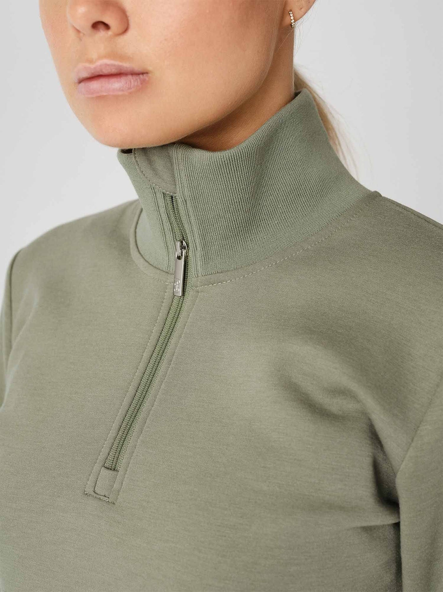 Sweat Meya, Khaki Green - Ps of Sweden Fall 202