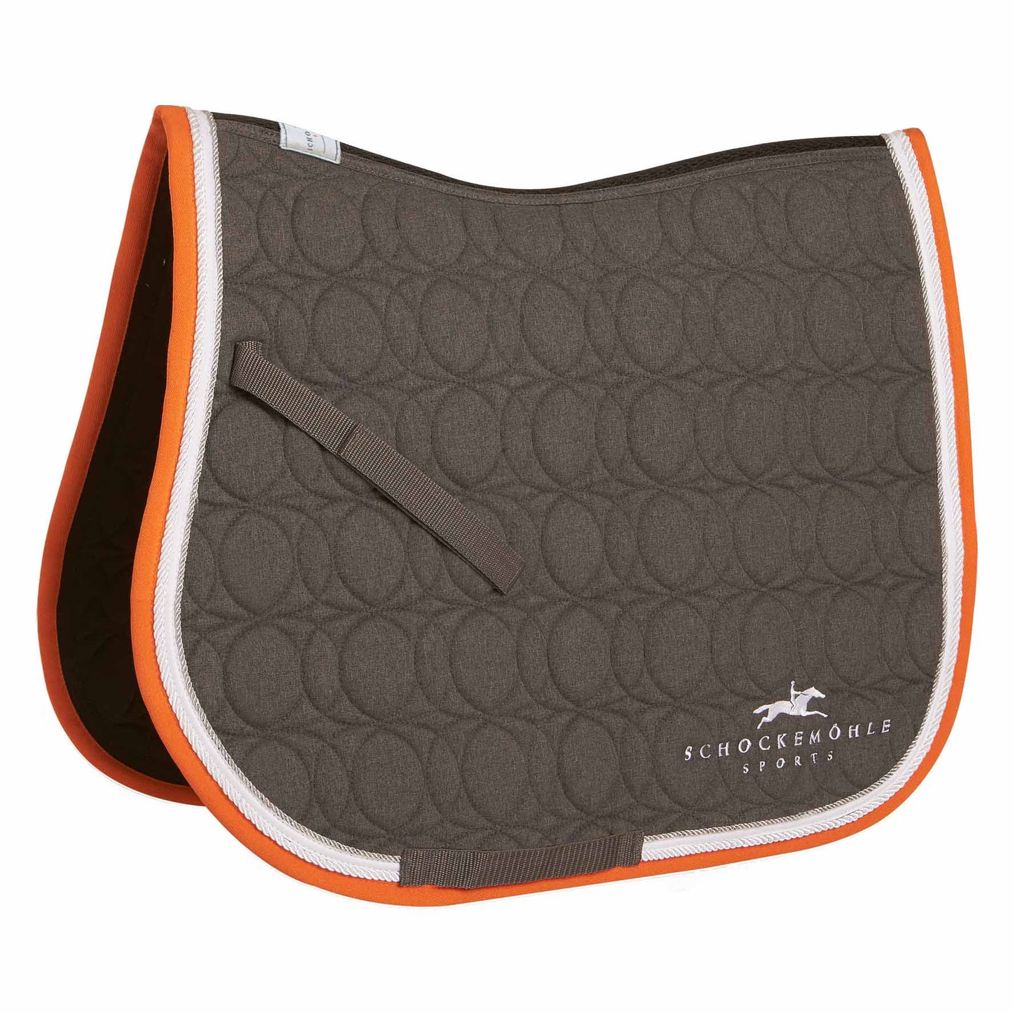 Air cool Pad II mat, Gray and orange - Schockemöhle Sports